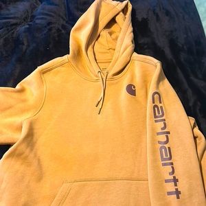 Womens Brand new without tags mustard yellow carhartt  sweatshirt